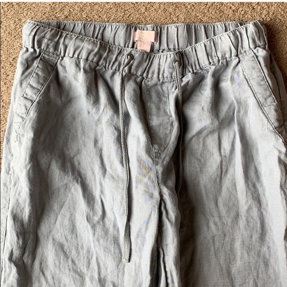 ✨ 5/$25 ✨ St. Tropez Linen Drawstring Pants - Picture 3 of 7